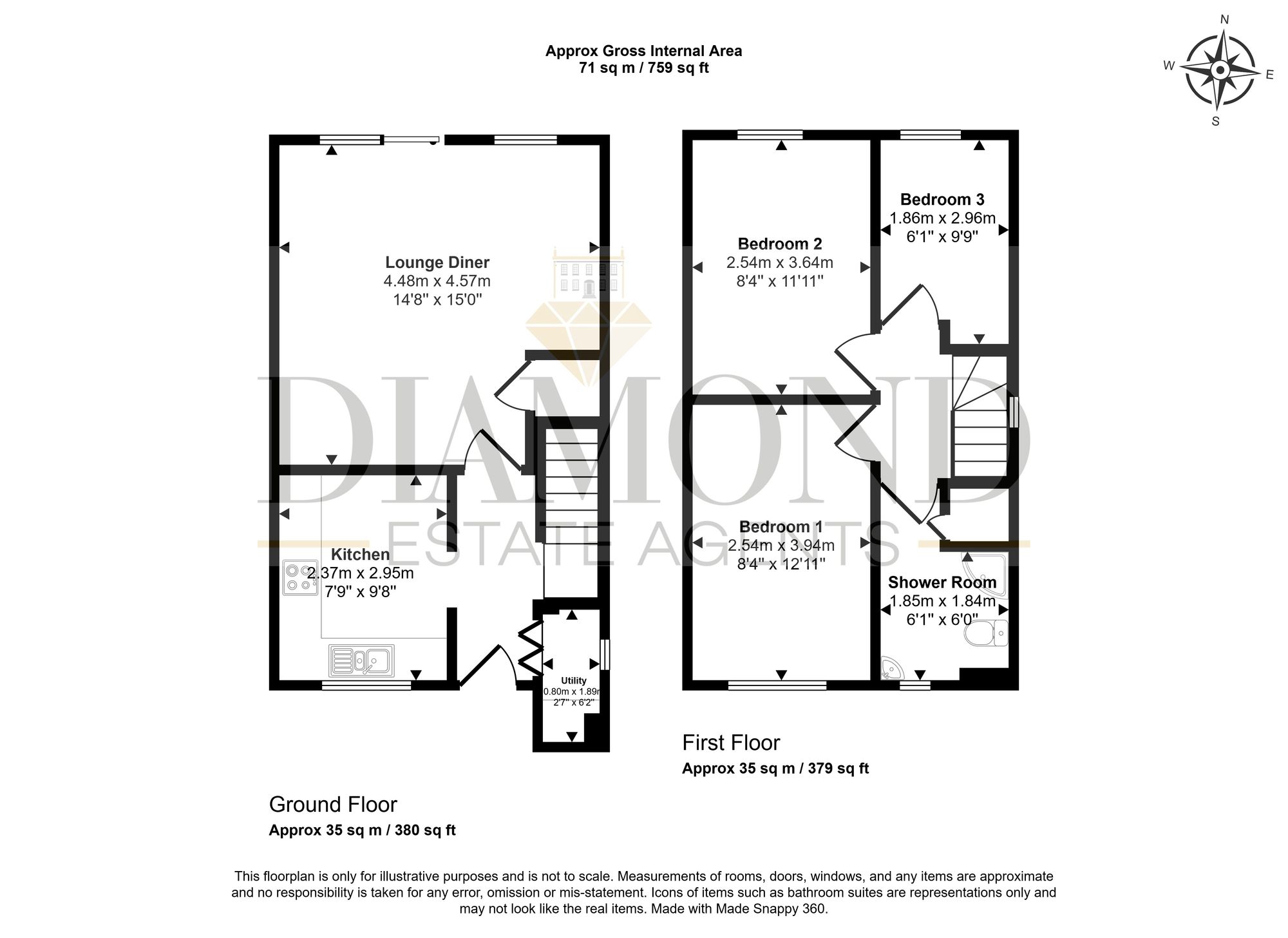 19 Cottey Brook, Tiverton floorplan