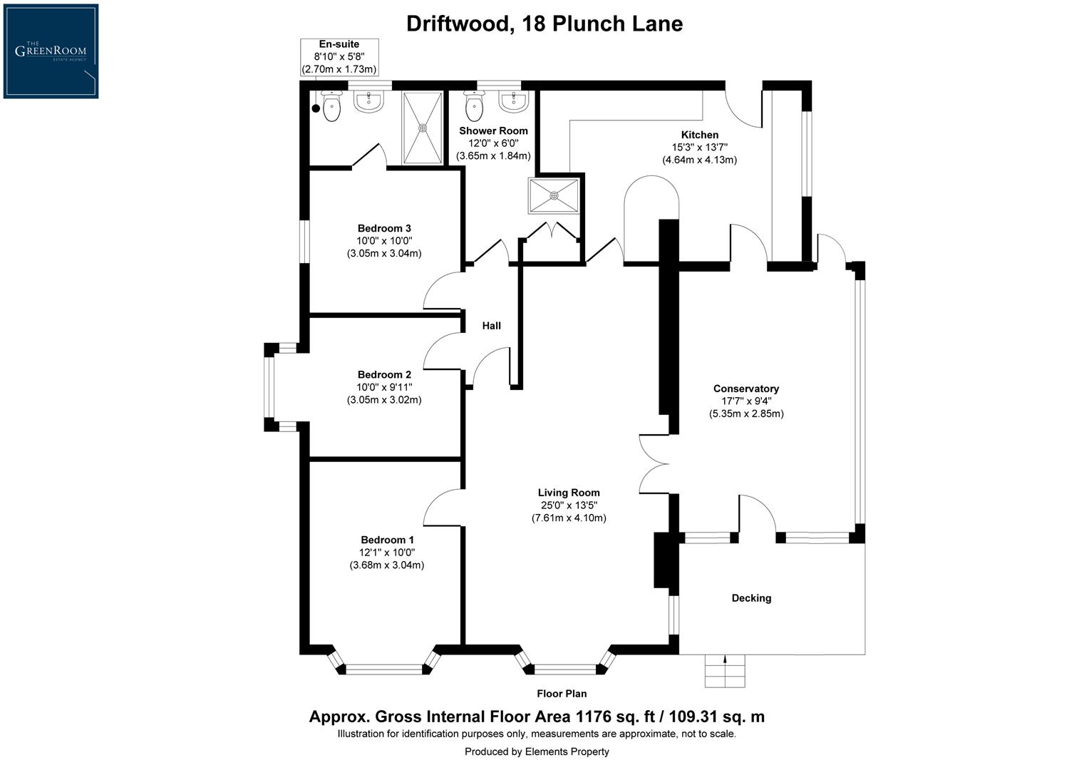 Driftwood, 18, Plunch Lane, Swansea floorplan