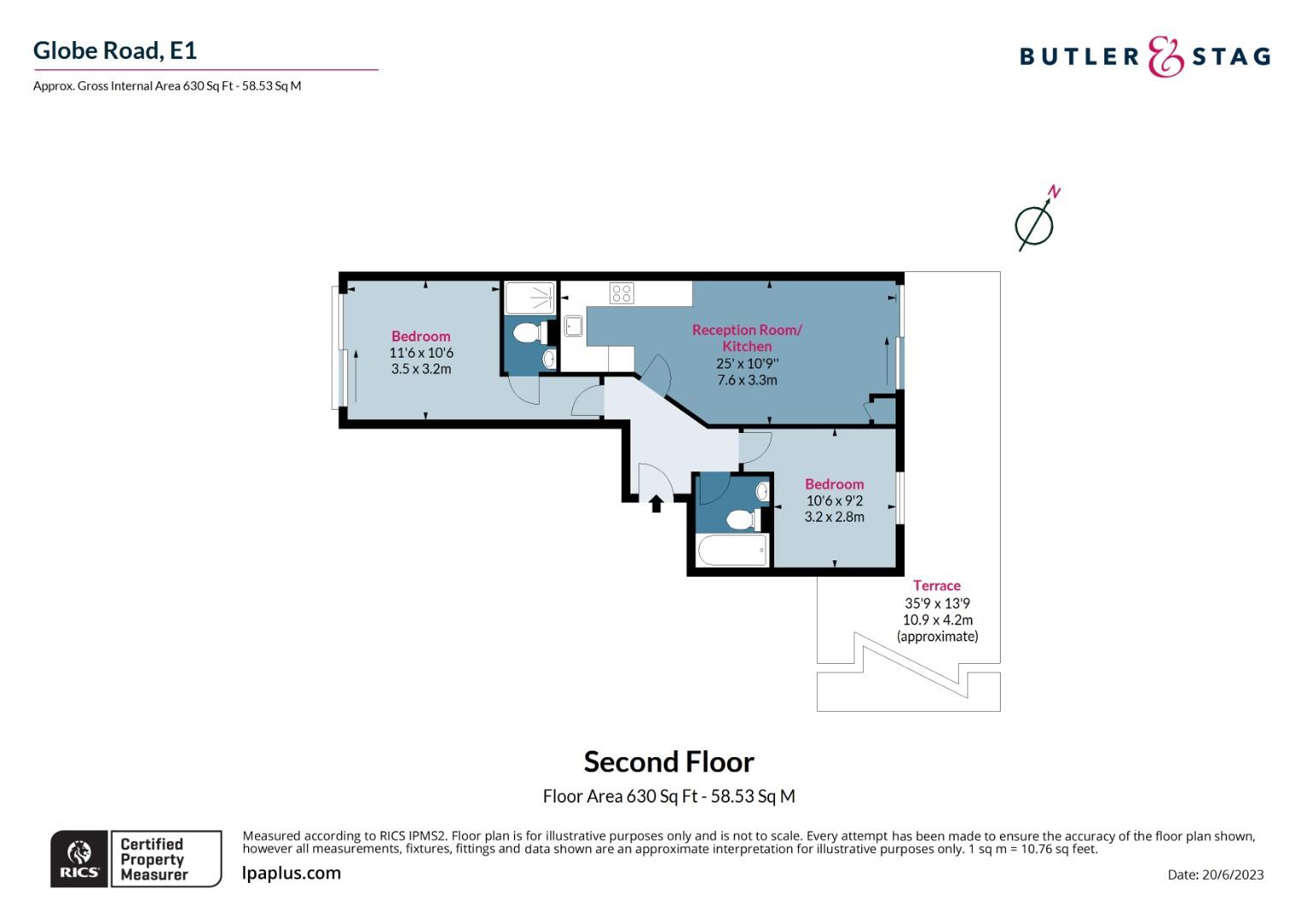 Globe Road, London E1, 2 bedroom flat to rent - 64936011 | PrimeLocation