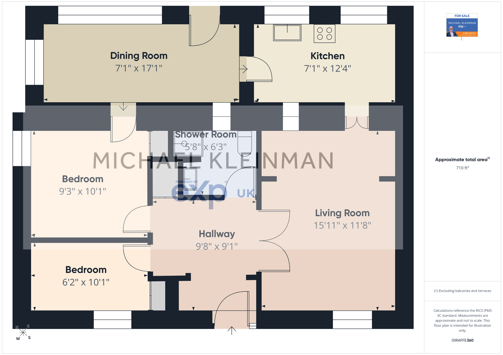 3 Trelowek, Penhale Road, Camborne floorplan