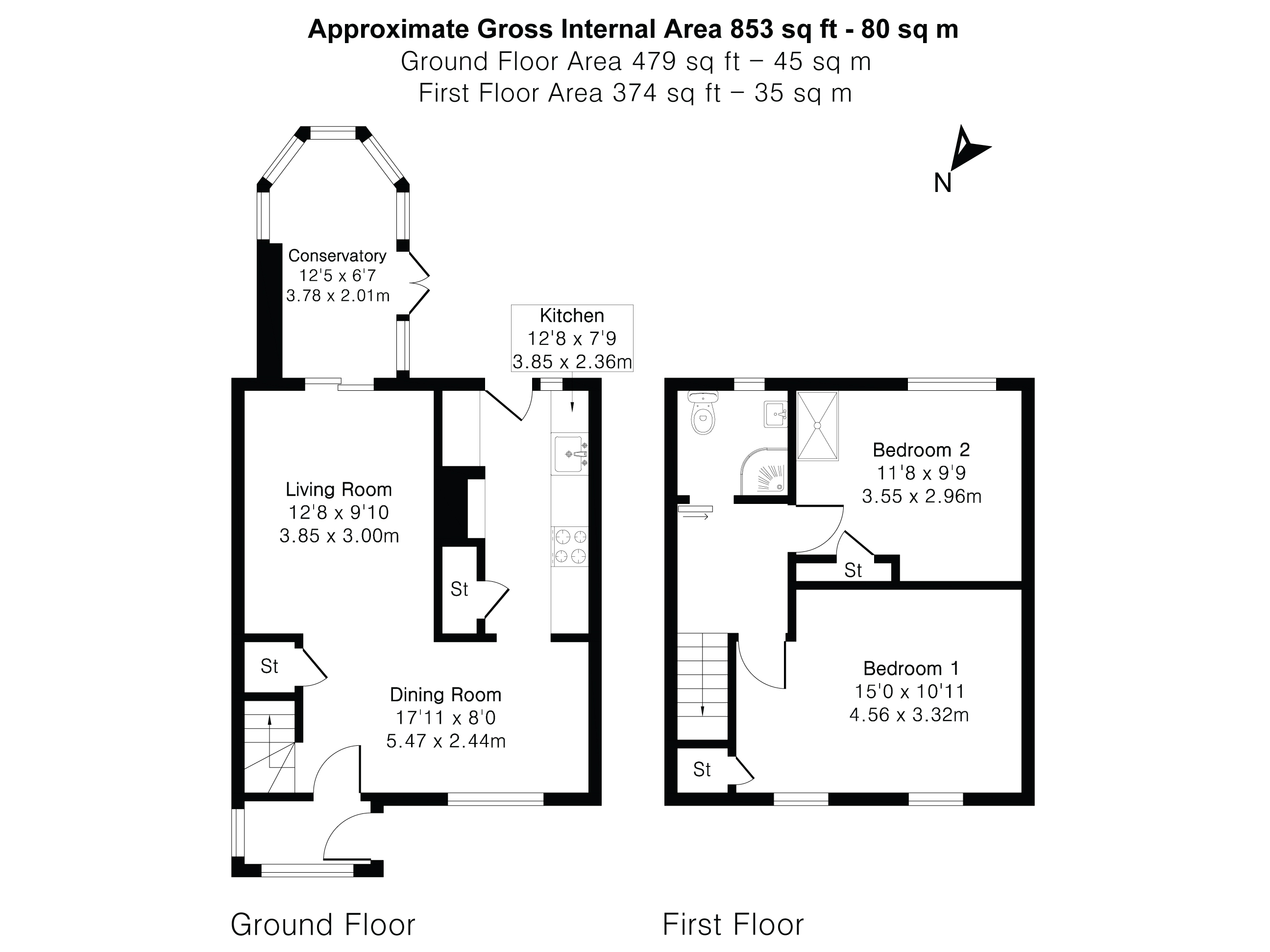41, Campkin Road, Cambridge floorplan