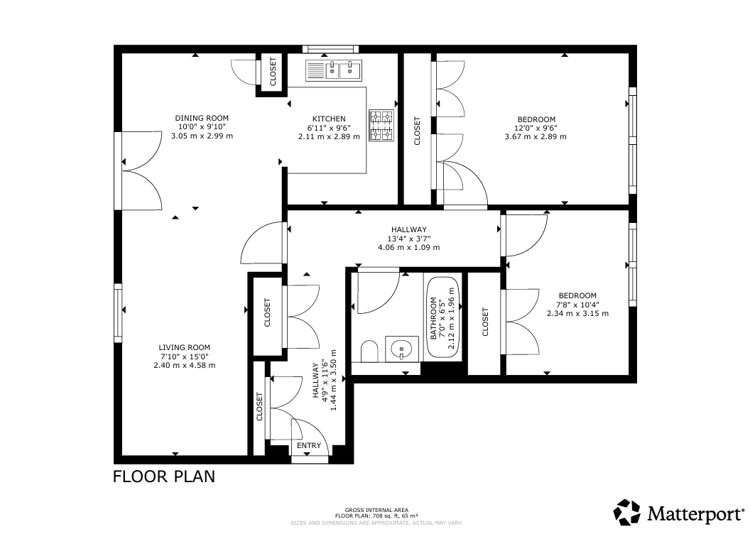 75 Shawholm Crescent, Flat 0/1, Glasgow floorplan