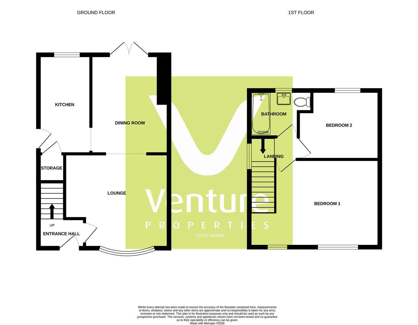 35., The Causeway, Darlington floorplan