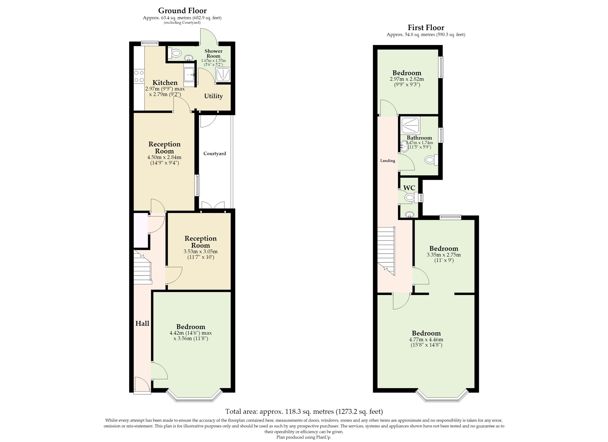 7 Princes Road, Great Yarmouth floorplan