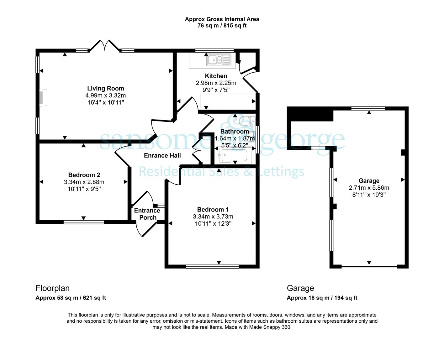 45, Skilton Road, Reading floorplan