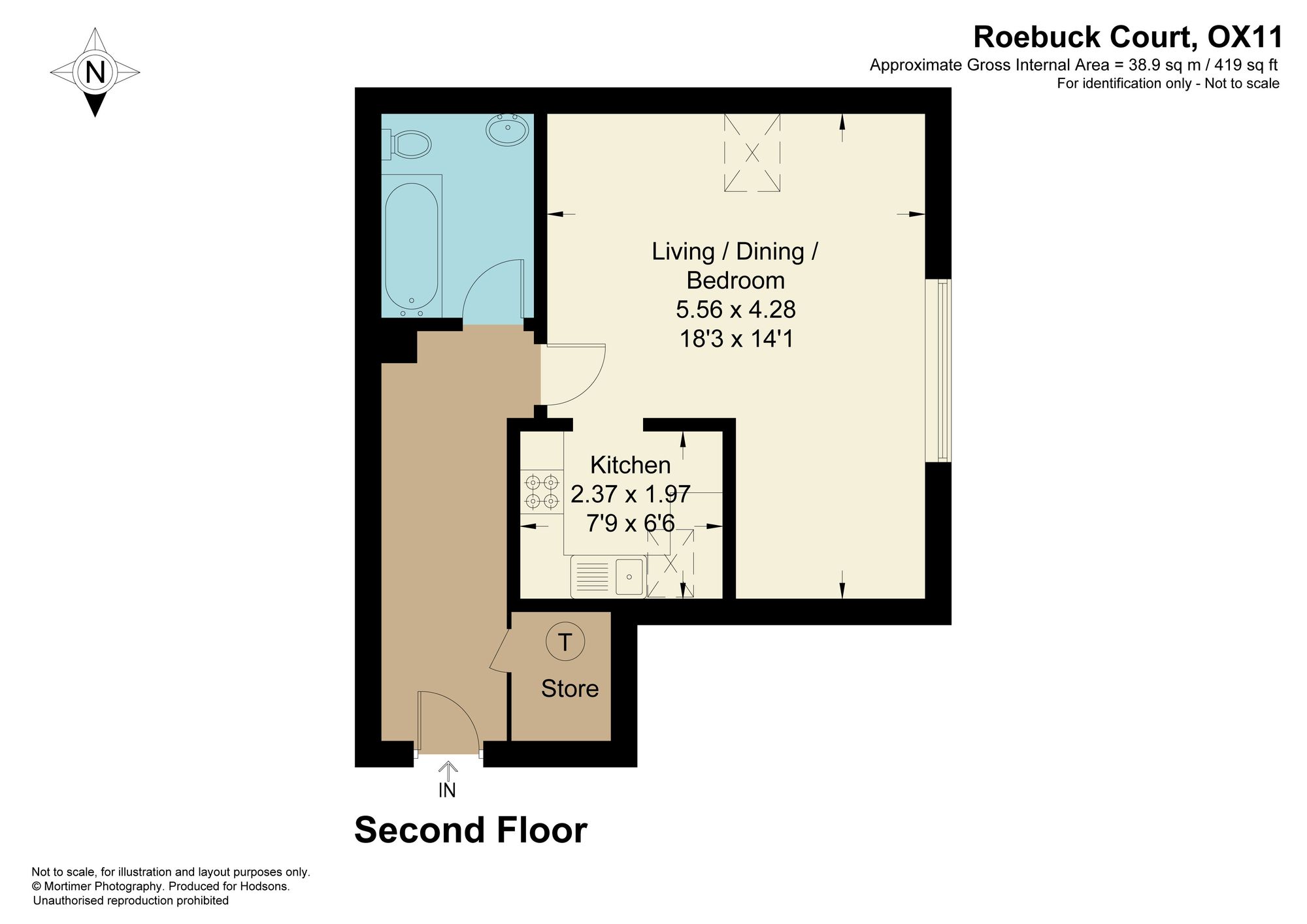 47 Roebuck Court, Didcot floorplan