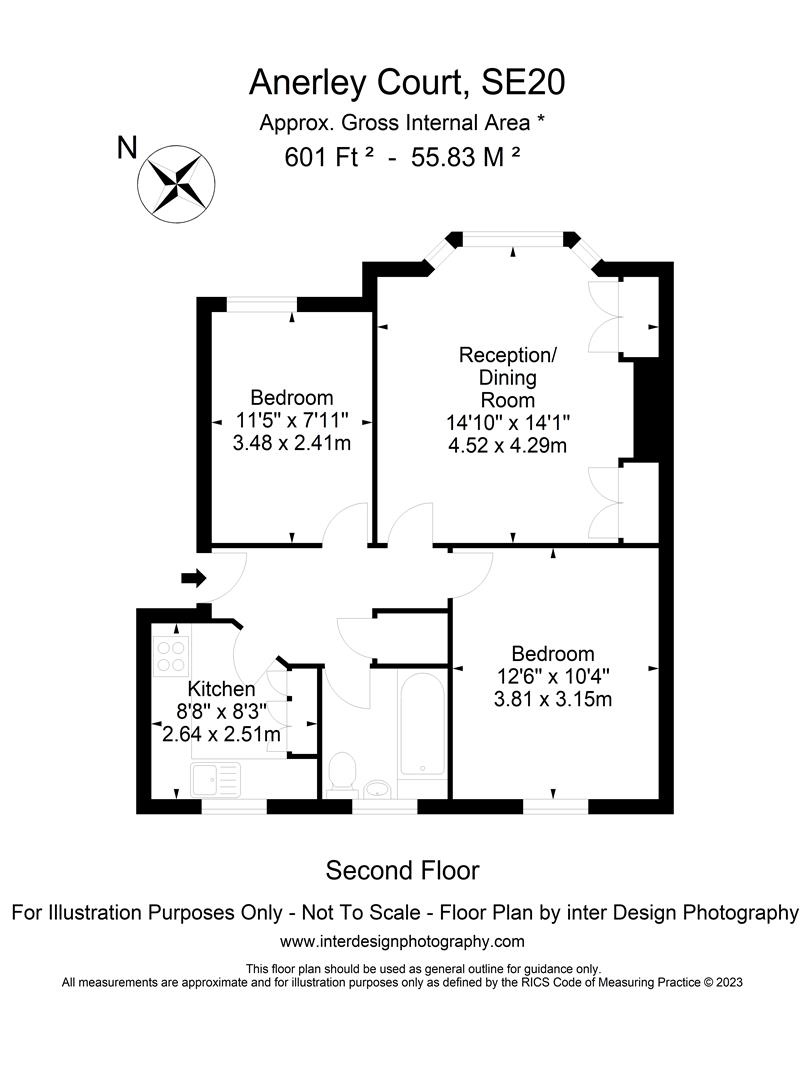 Flat 6 Anerley Court, Anerley Park, London floorplan