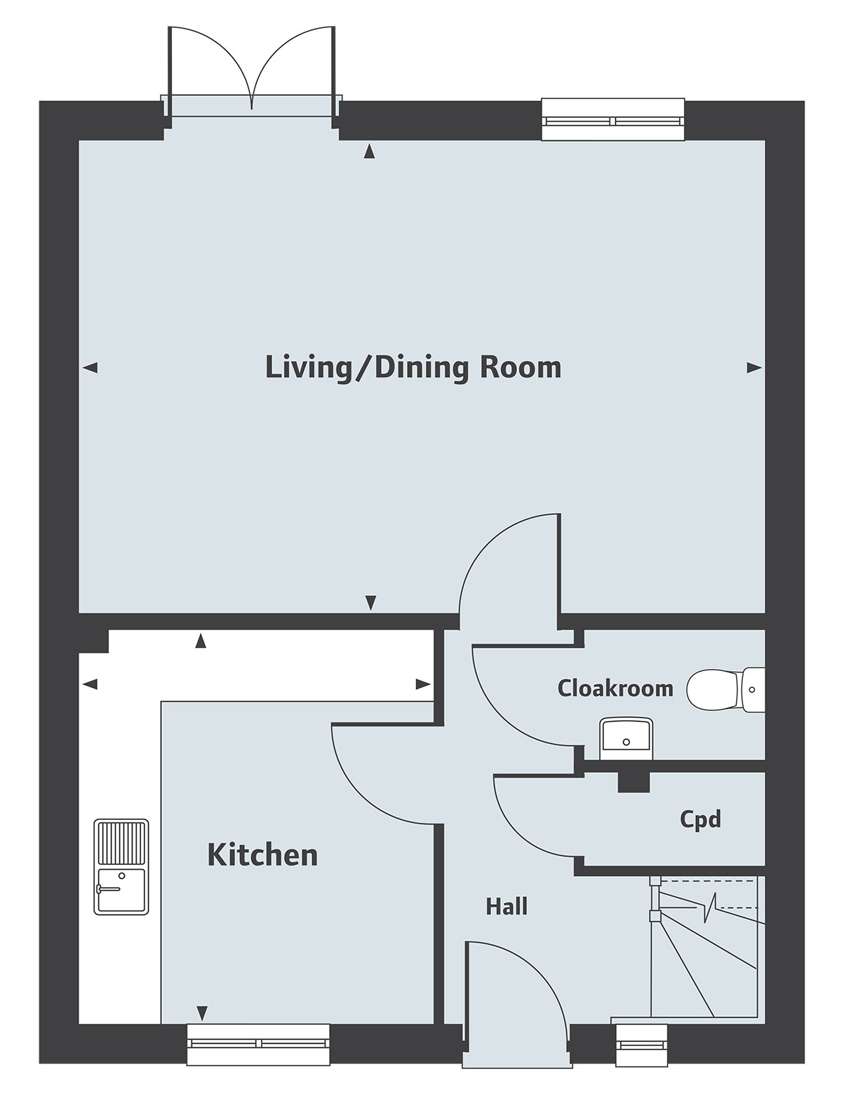 3 Bedrooms Detached house for sale in 