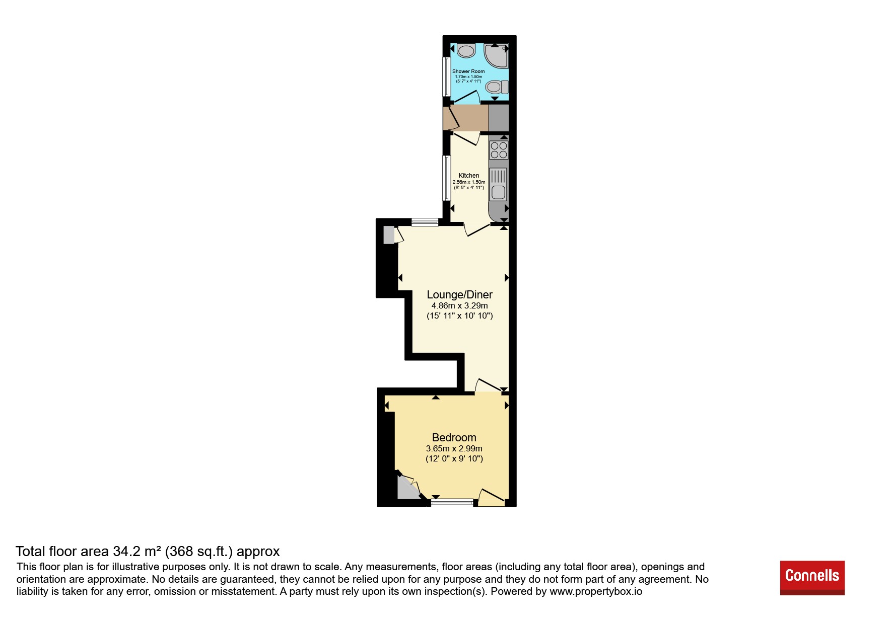 7, Oxford Street, Grantham floorplan