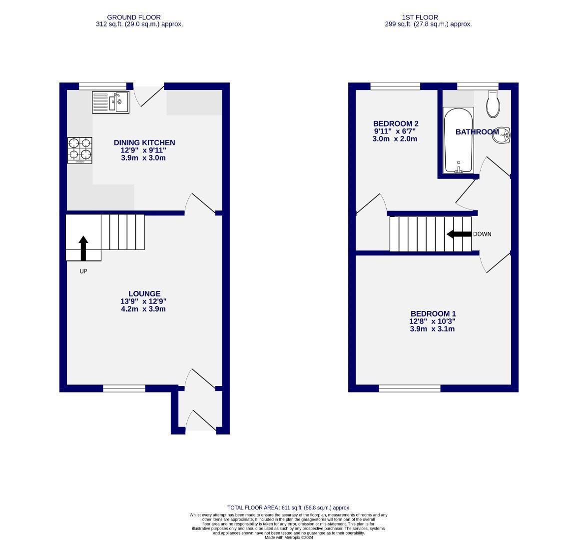 19, Montrose Avenue, York floorplan