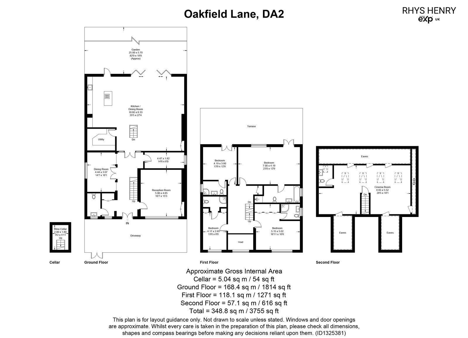 Acorn Lodge, Oakfield Lane, Dartford floorplan