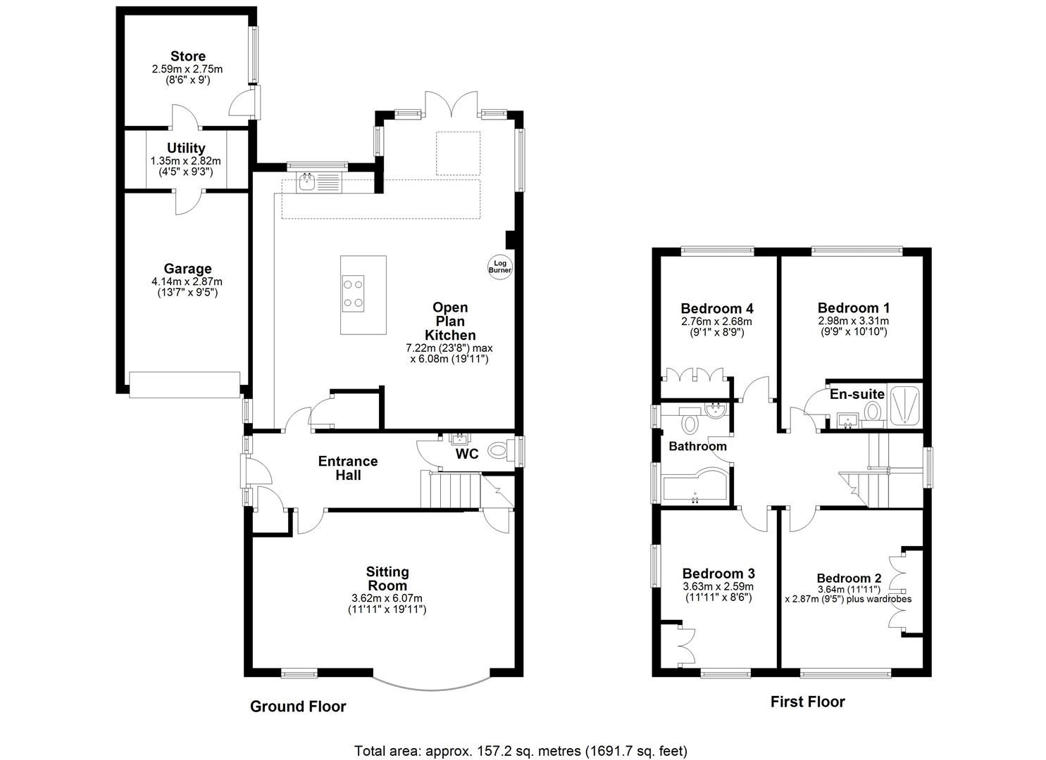 53, Huntsmans Lane, Stamford Bridge floorplan