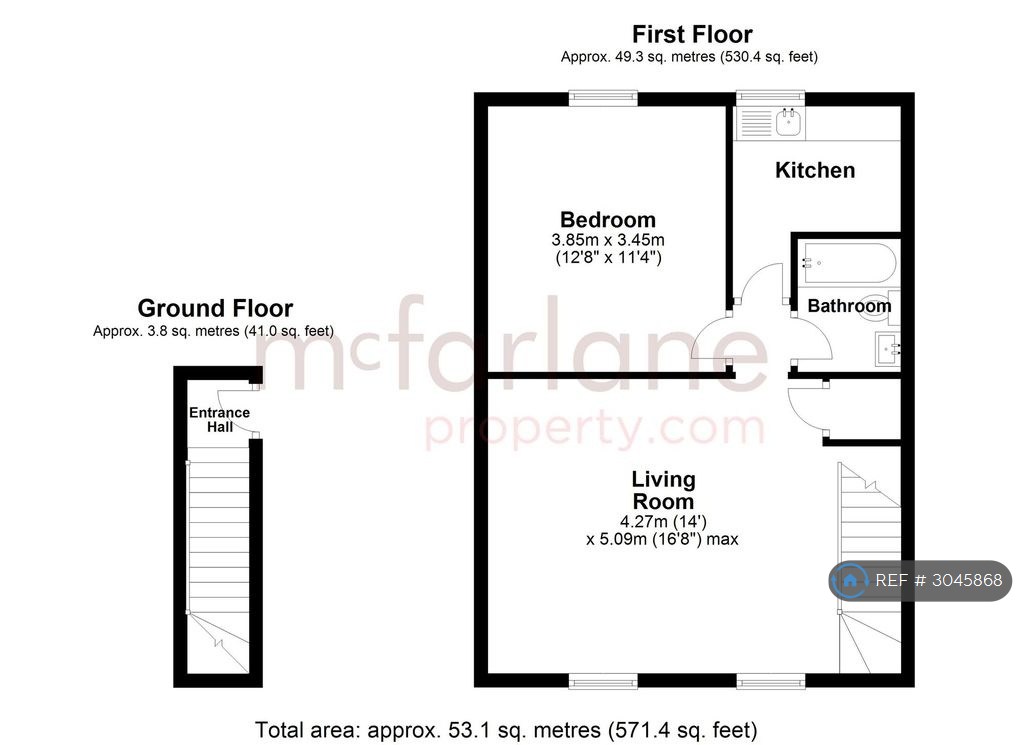 Dover Street, Swindon floorplan