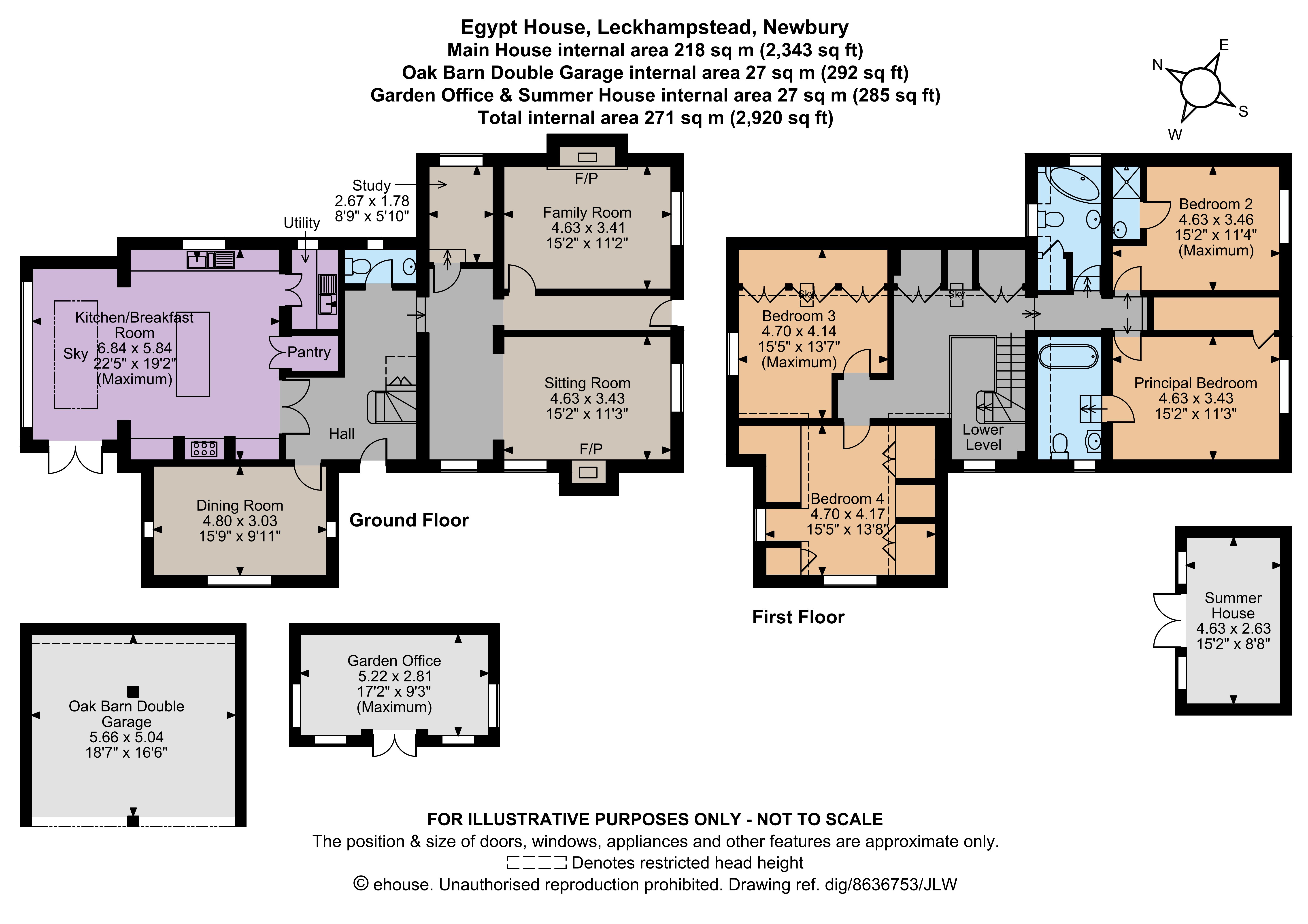 Egypt House,, Leckhampstead, Berkshire floorplan