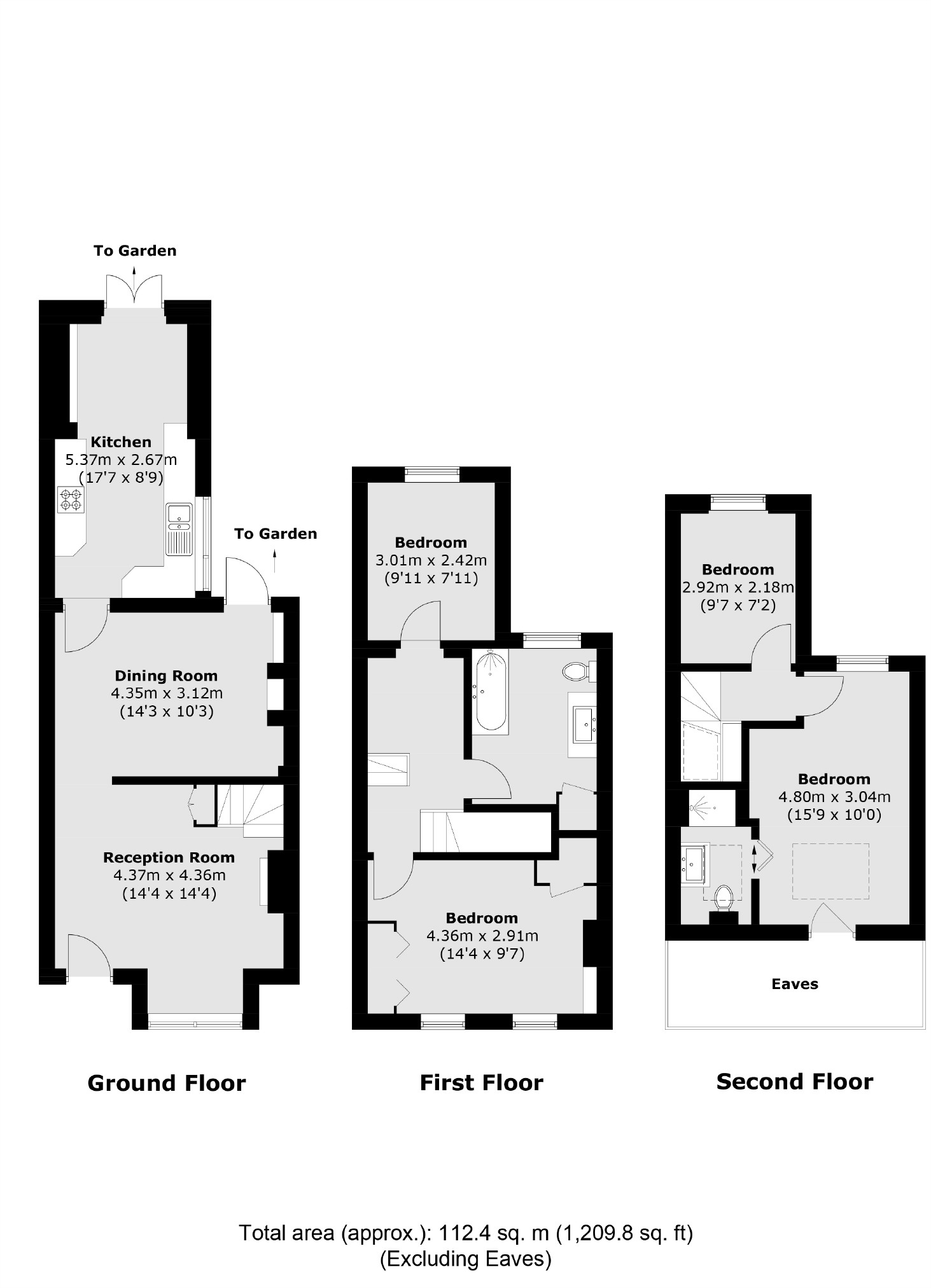 20, Gould Road, Twickenham floorplan