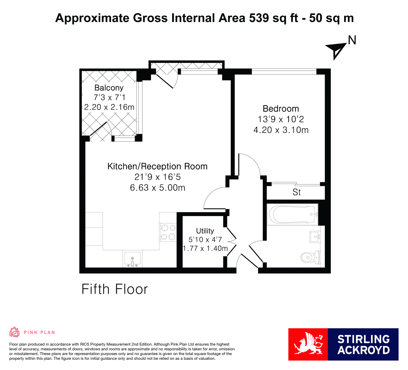 Flat 38, Wheelers House, 3, Ratcliffe Cross Street, London floorplan