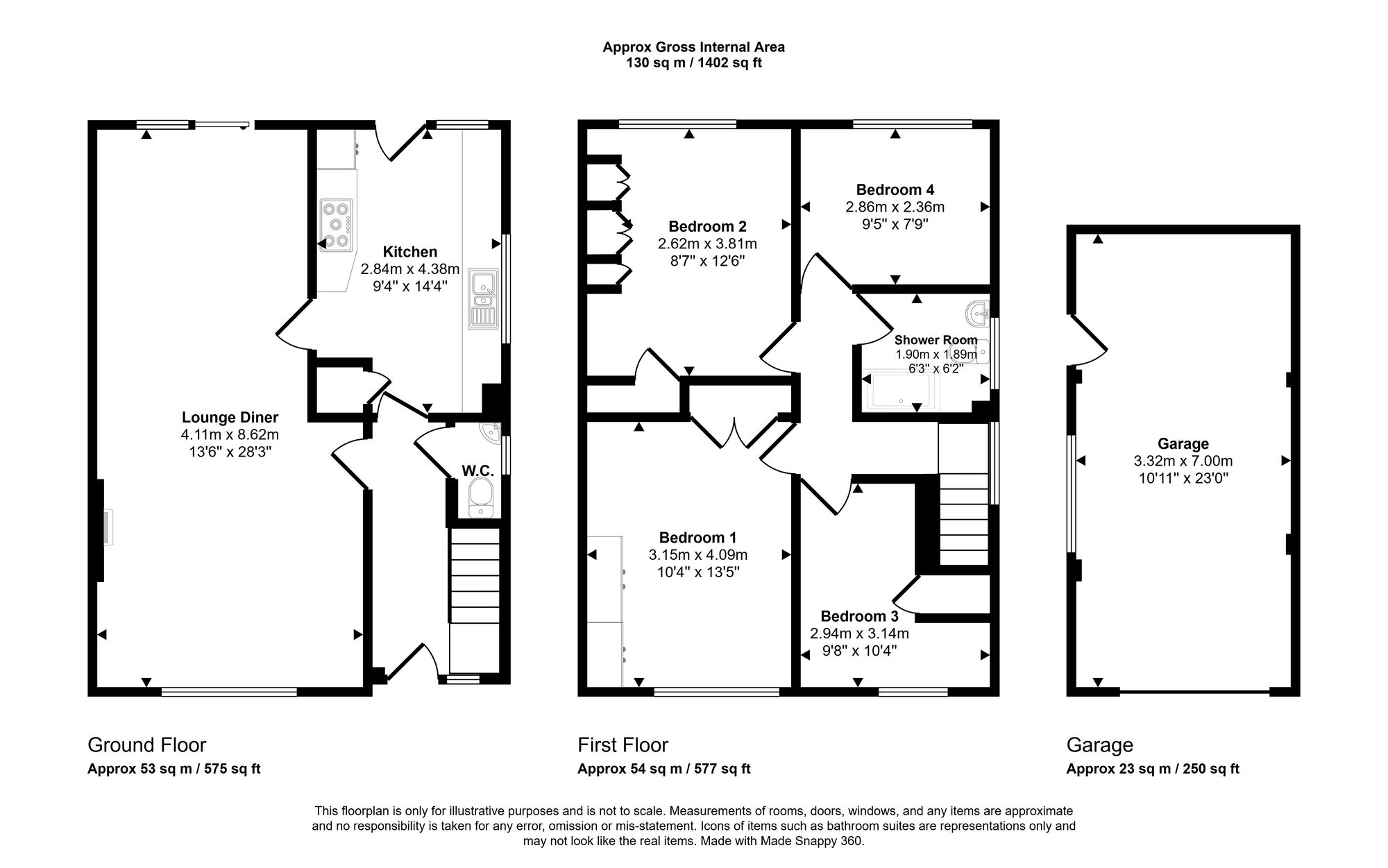 71 Carr Lane, Wigan floorplan