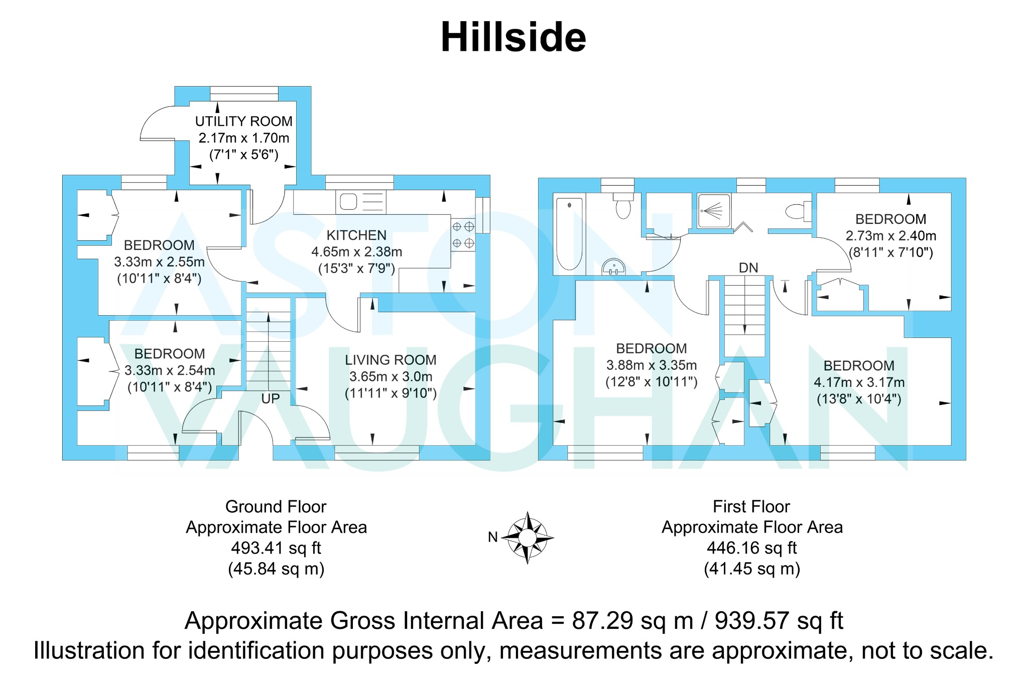92 Hillside, Brighton, East Sussex floorplan