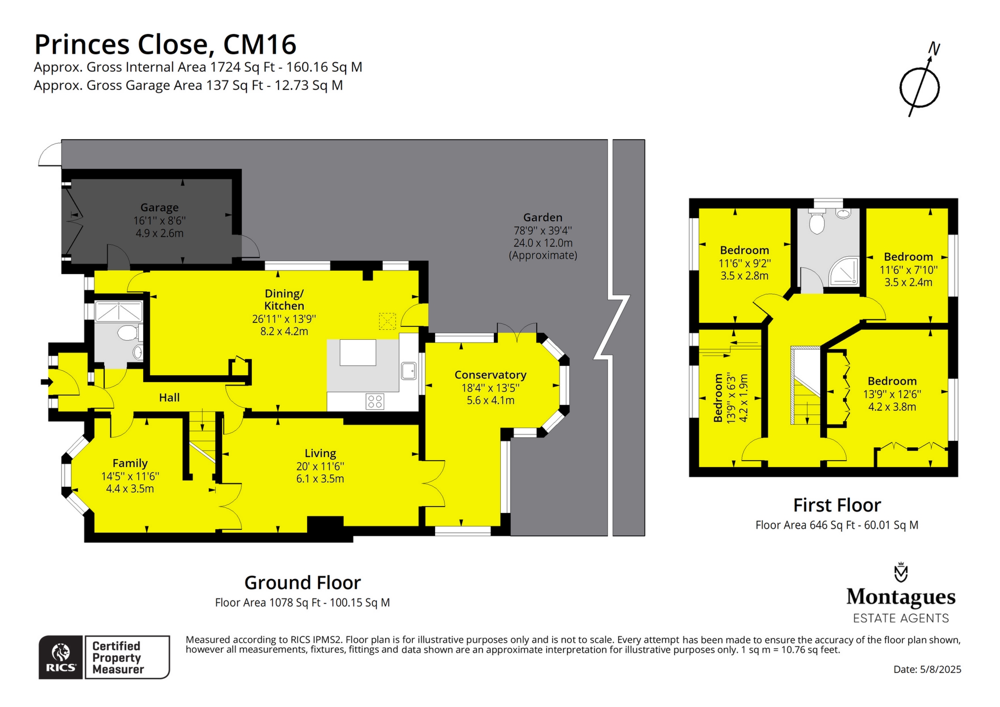 21, Princes Close, North Weald floorplan