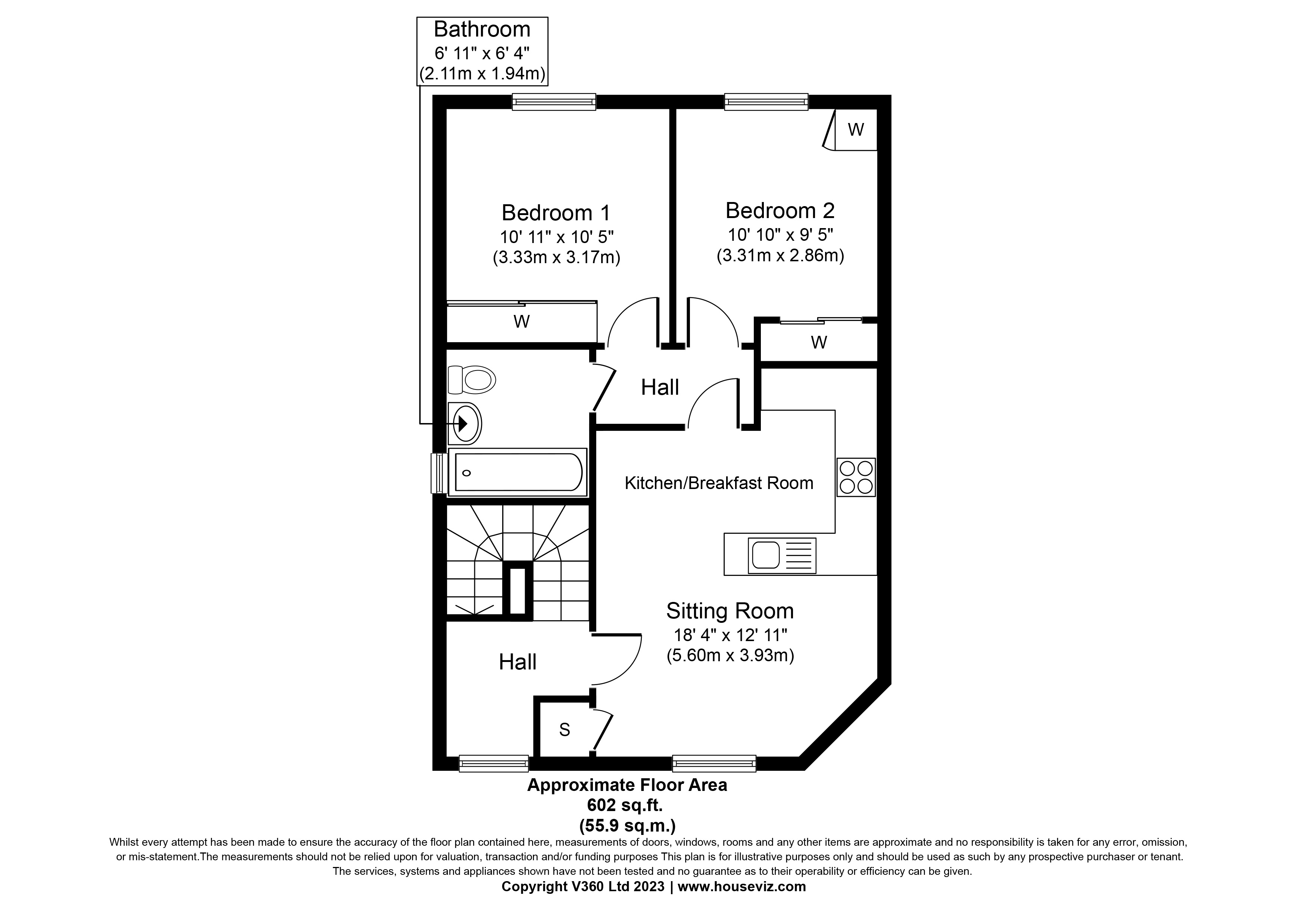 10a, High Street, Sudbury floorplan