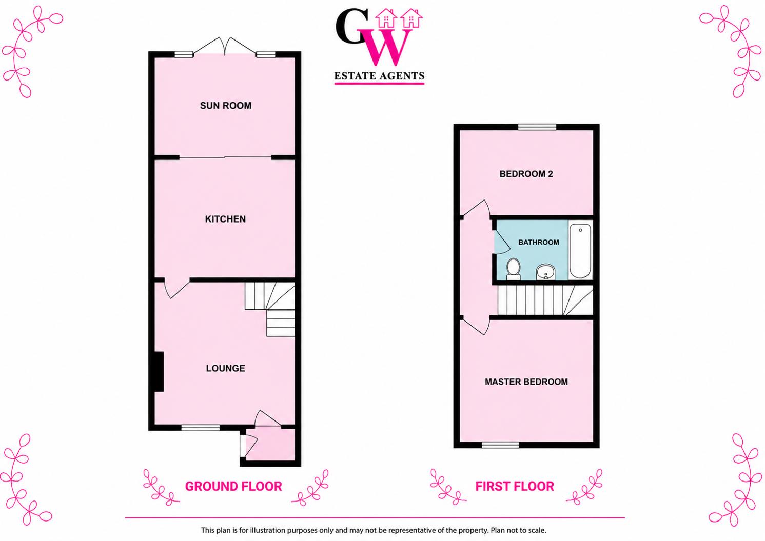 4, Grove Close, Winsford floorplan