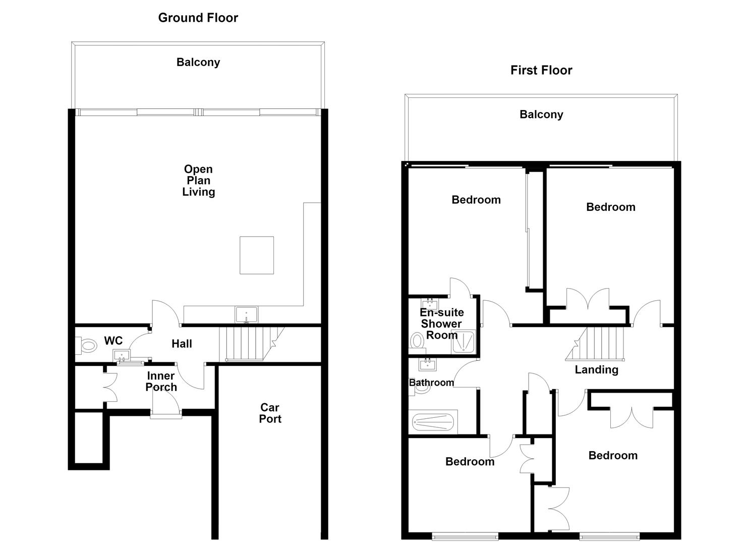 7, Ocean Court, Plymouth floorplan