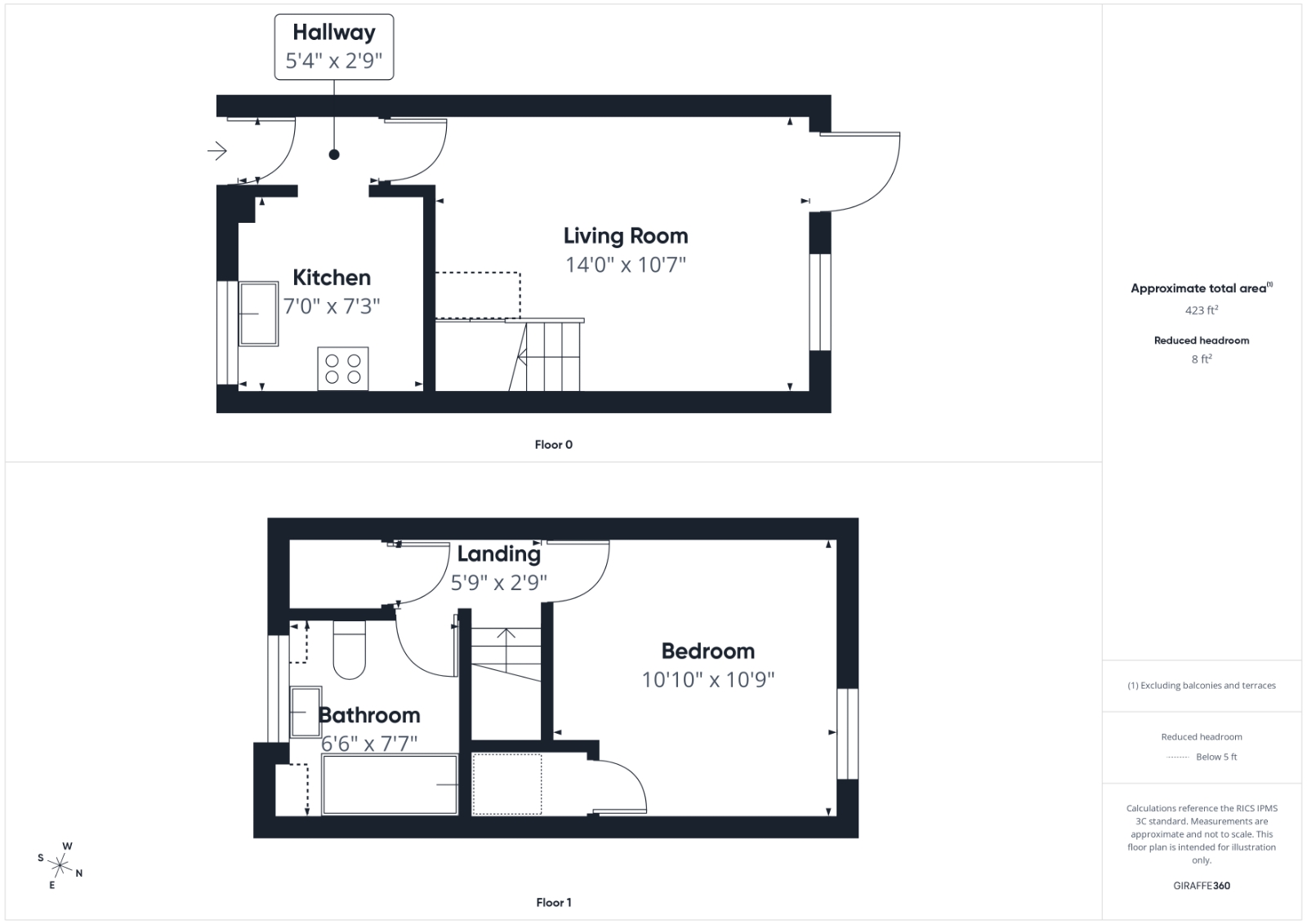 35, Notton Way, Reading floorplan