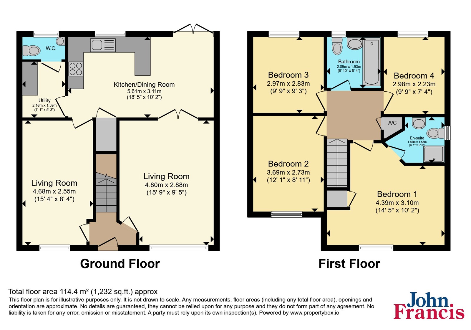 49, Erwau'r Garn, Kidwelly floorplan