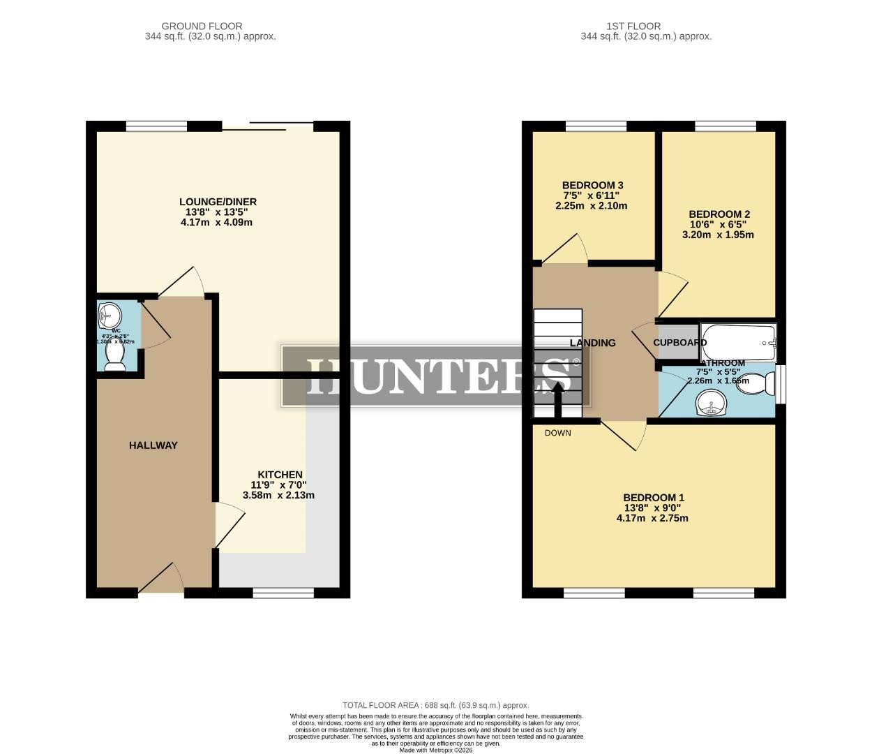 Granville Road, Scunthorpe floorplan