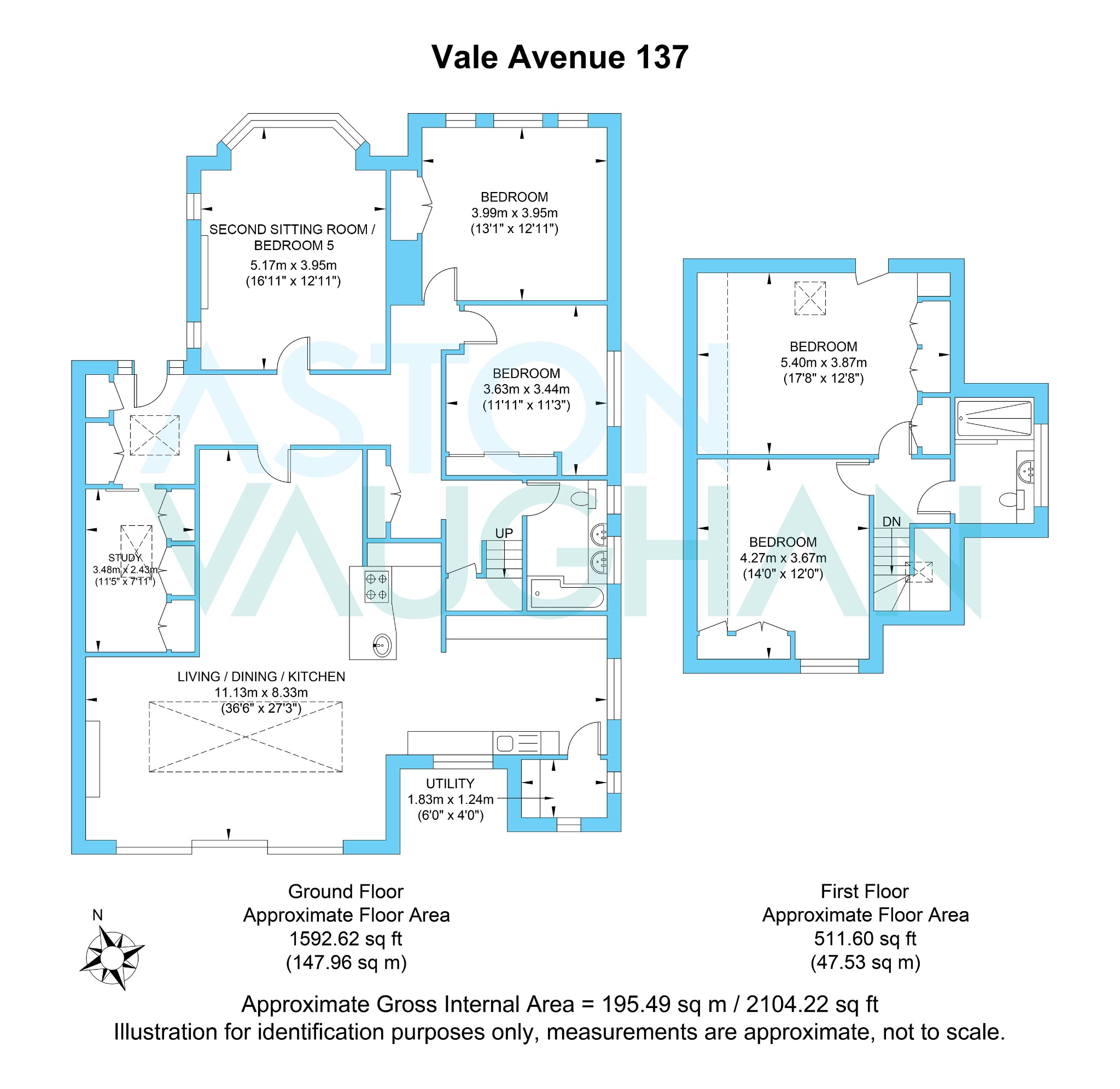 137, Vale Avenue, Brighton floorplan