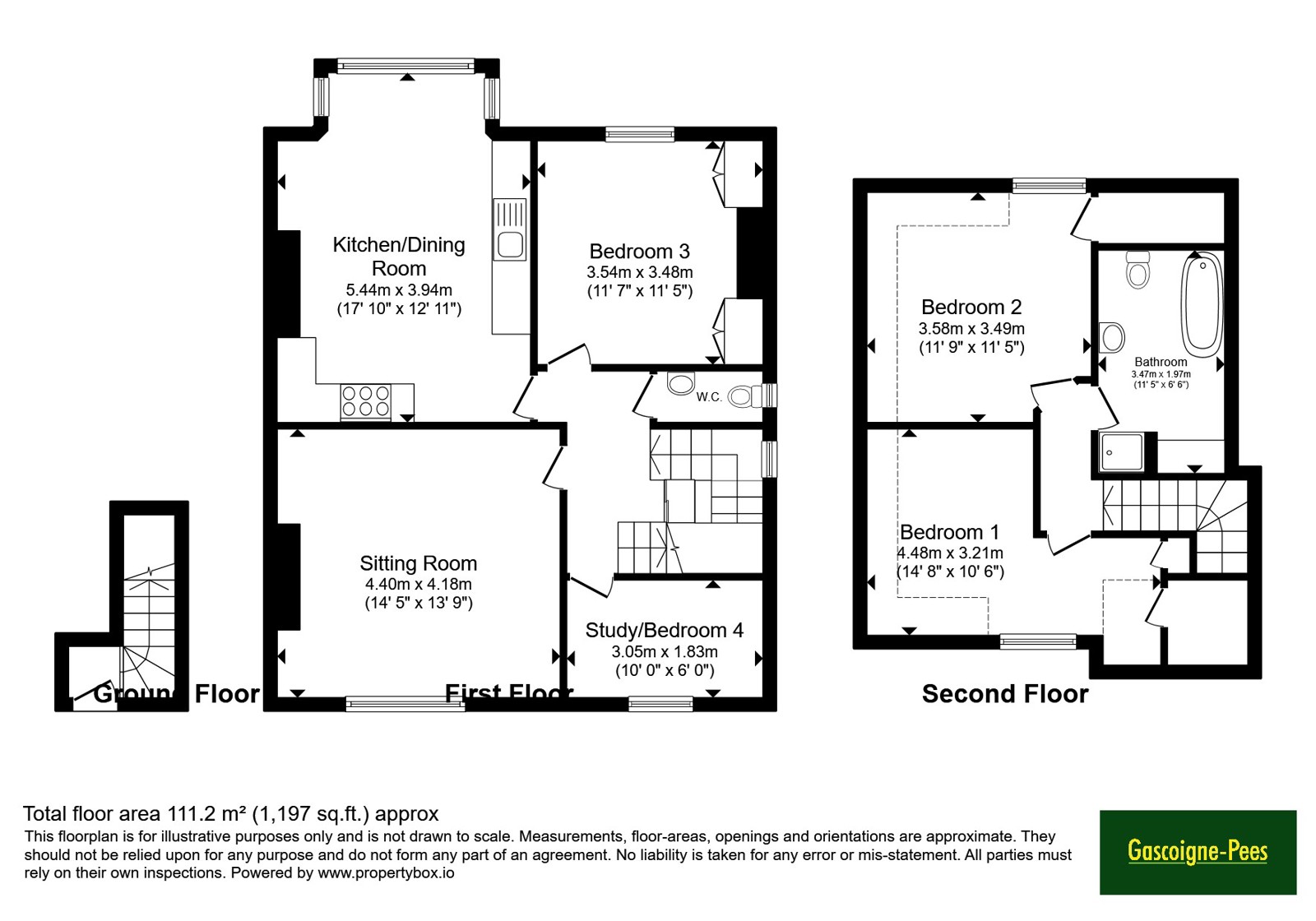 Nightingale Road, Surrey floorplan
