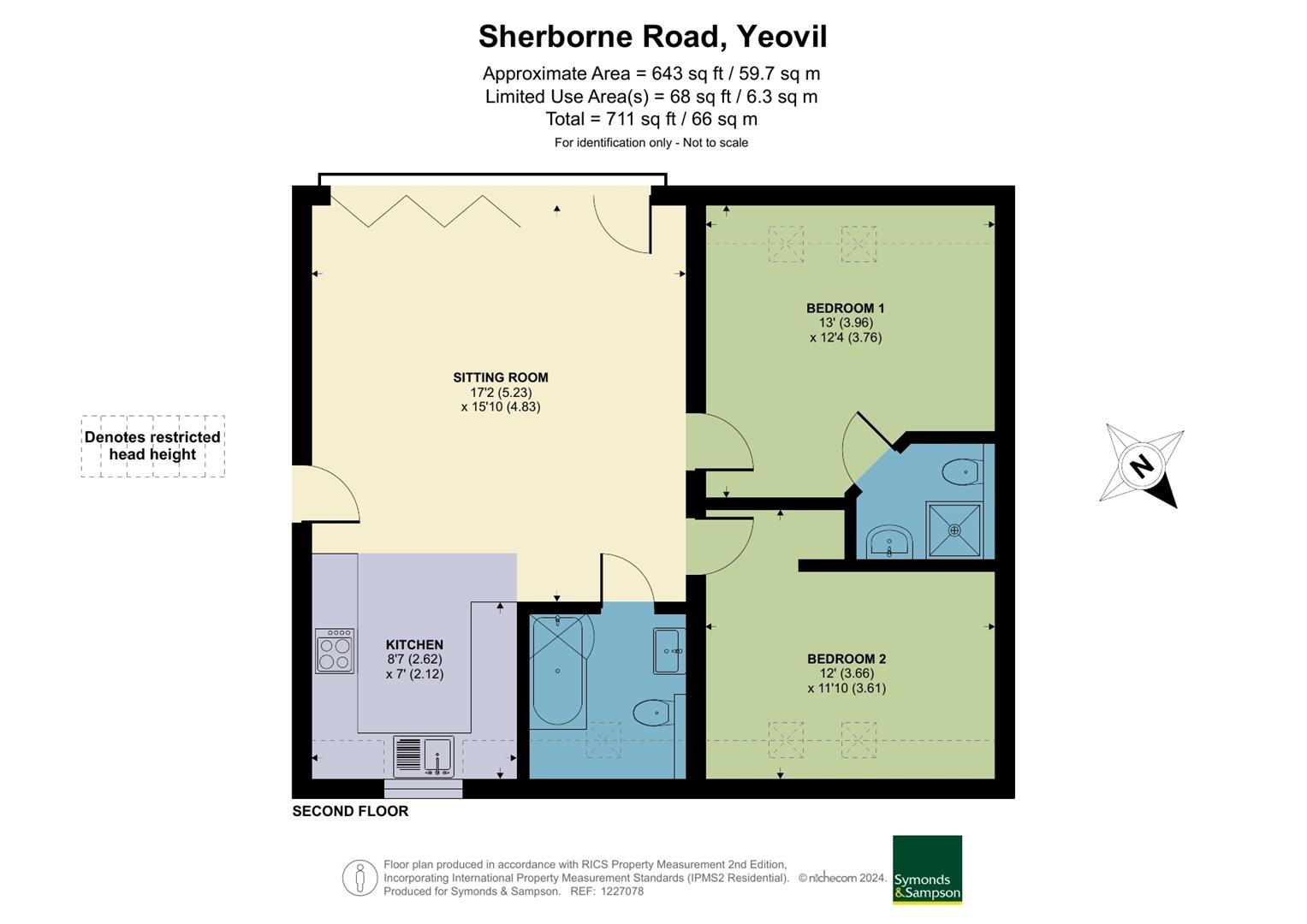 6, Chudleigh Mill, Sherborne Road, Yeovil floorplan