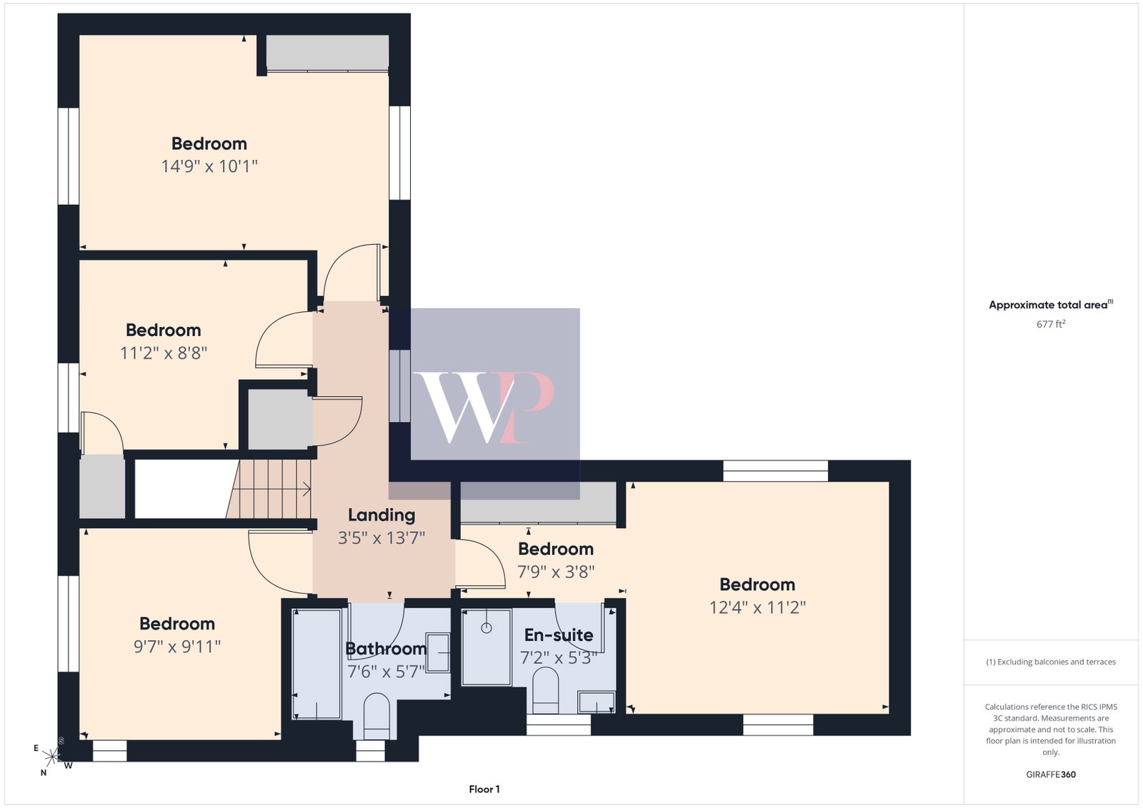 1, Goldfinch Drive, Attleborough floorplan