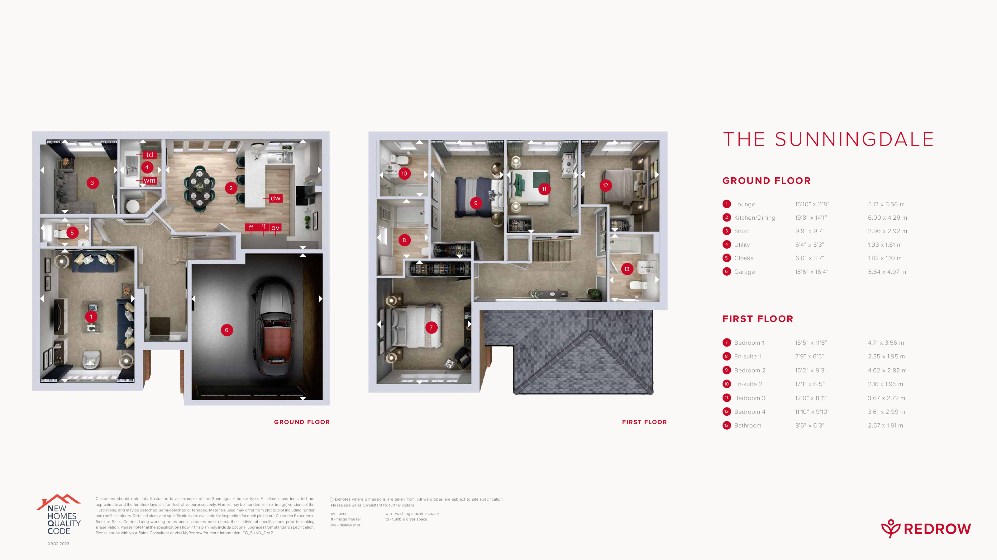 Wellington Avenue, Newton floorplan