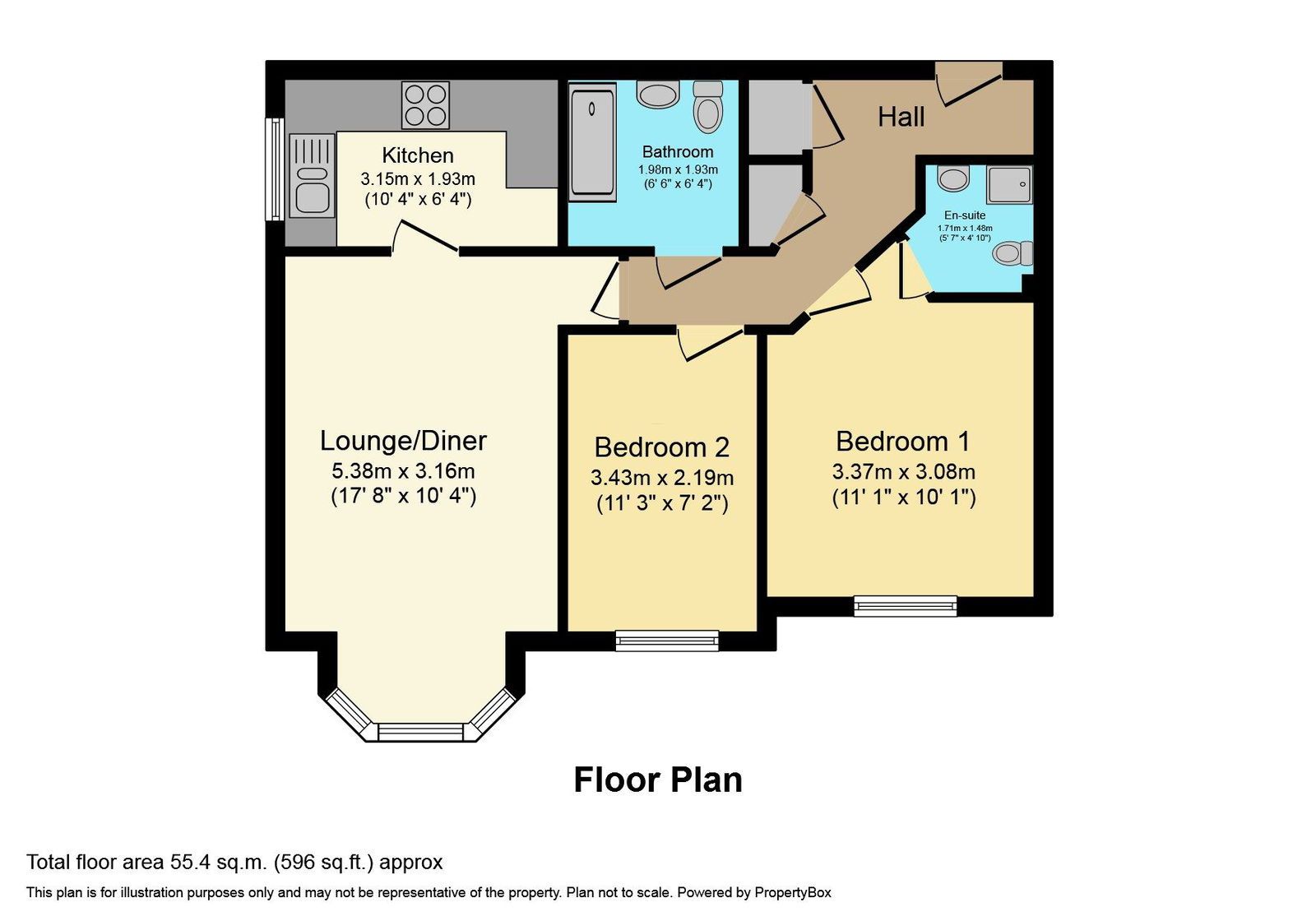 3, Grebe Court, Barnsley floorplan