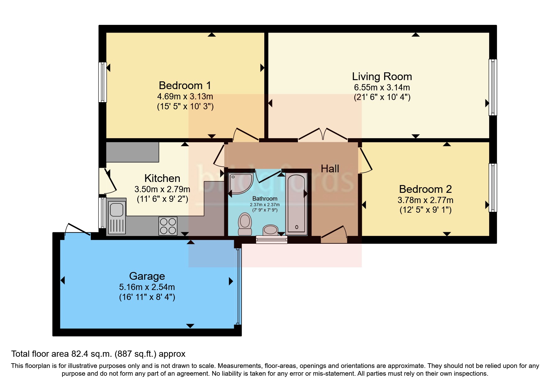 Coatham Vale, Eaglescliffe, StocktonOnTees TS16, 2 bedroom bungalow