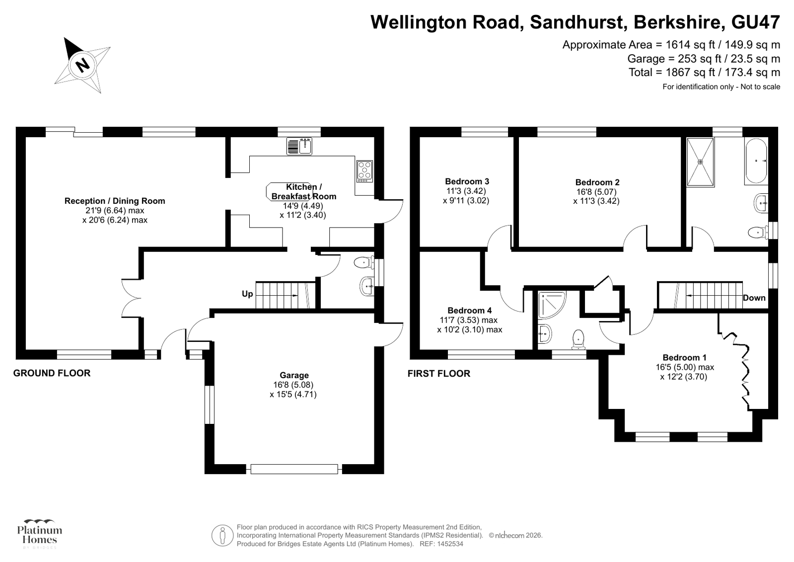 6, Wellington Road, Berkshire floorplan