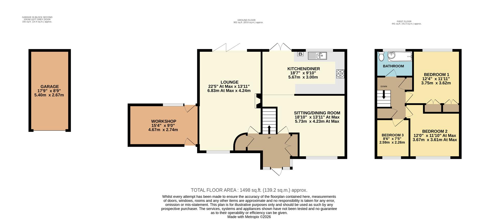 20, Stoneacre Close, Brixham floorplan
