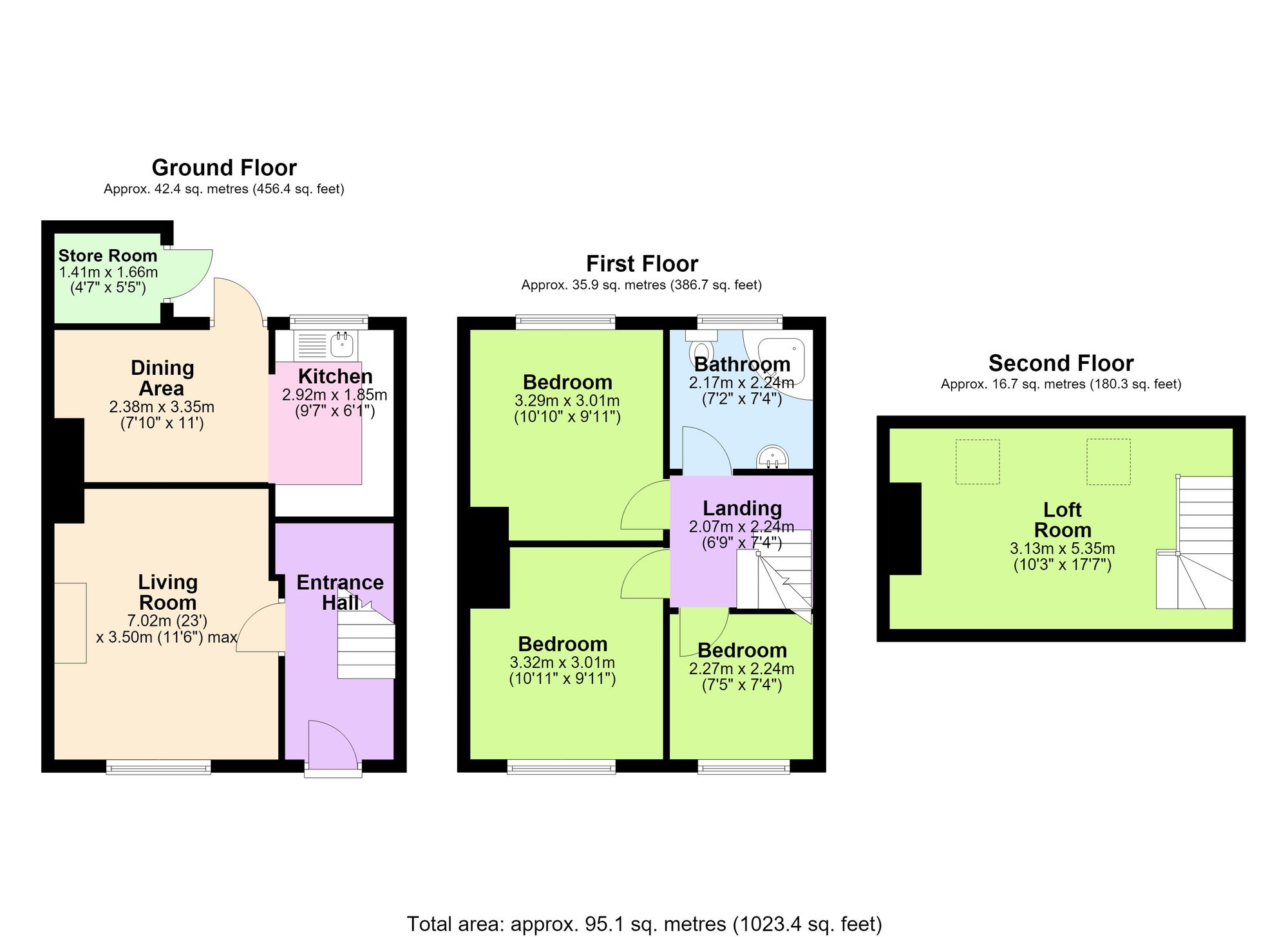 9 Elmbank Gardens, Paignton floorplan
