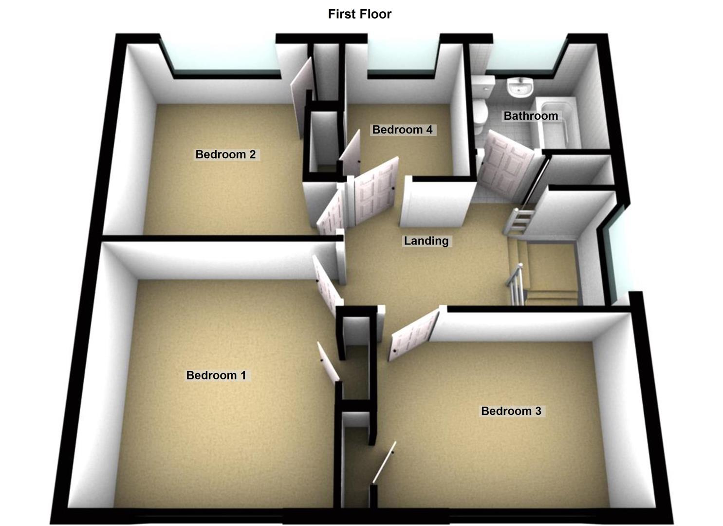 67, Rosevale Avenue, Newtownards floorplan