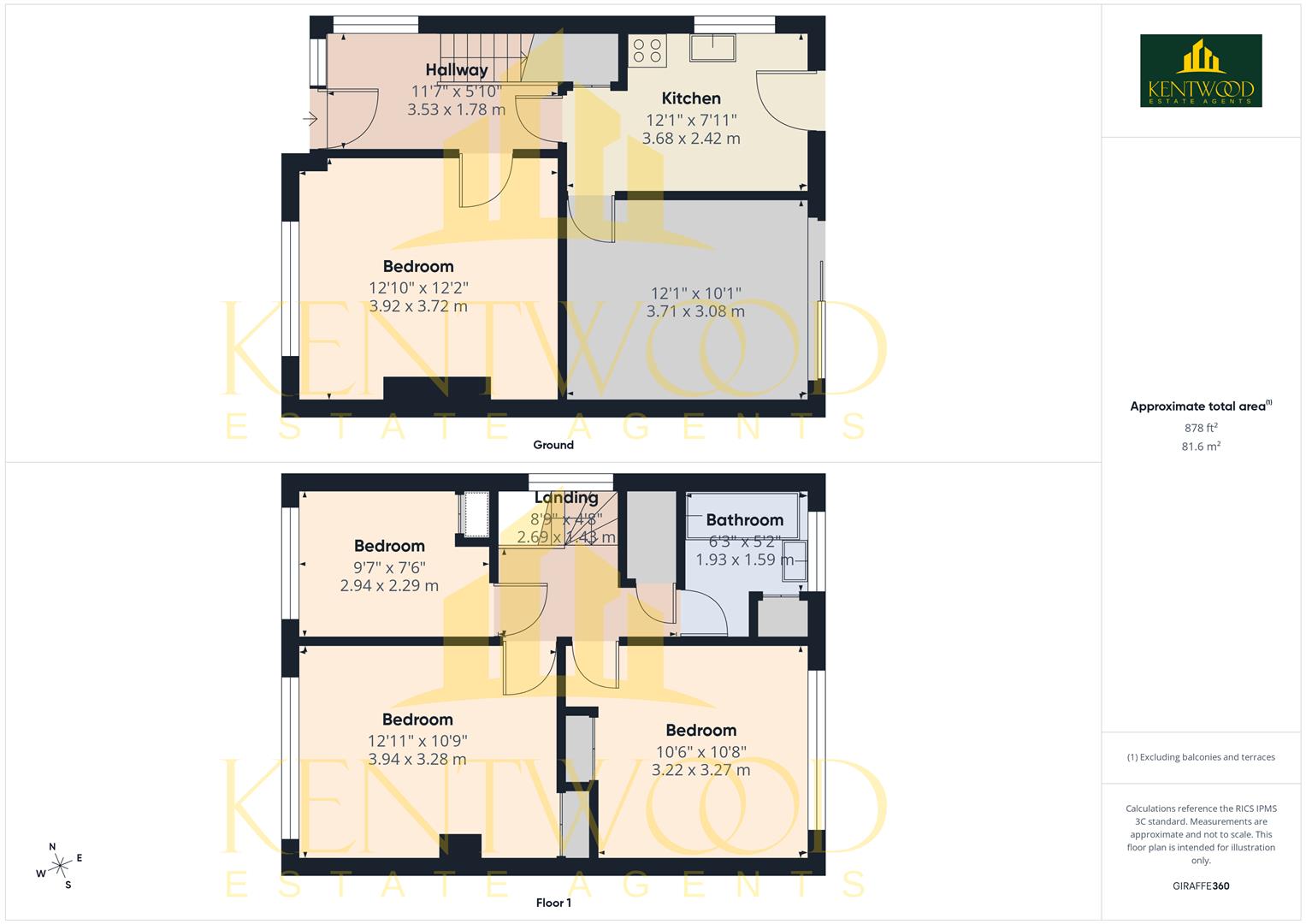 94, Arnison Avenue, High Wycombe floorplan