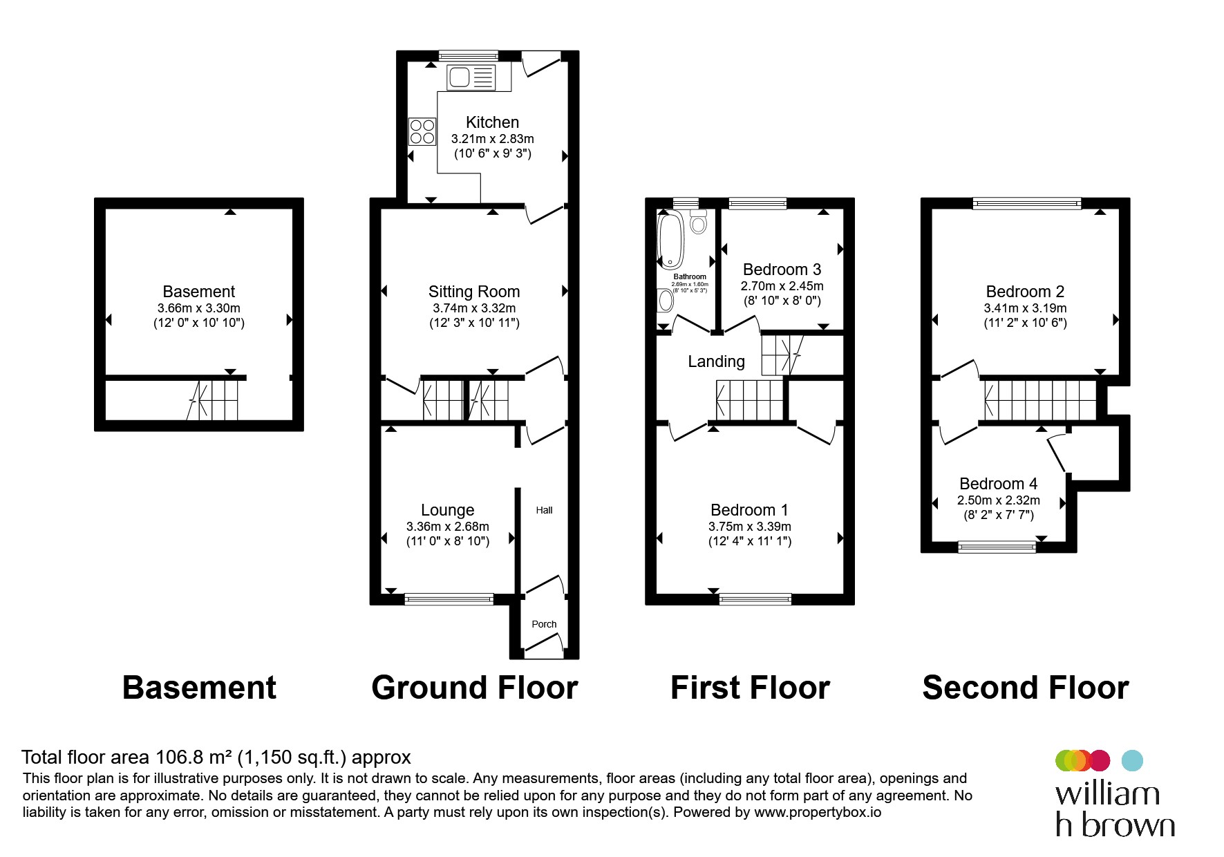 56, Lytton Road, Bradford floorplan