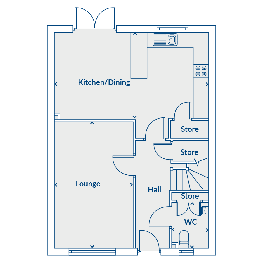 Plot 303, Cambridge Road, Grimsby floorplan