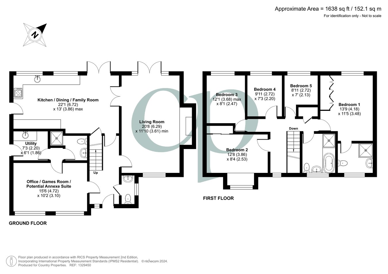 19, Maple Close, Pulloxhill floorplan