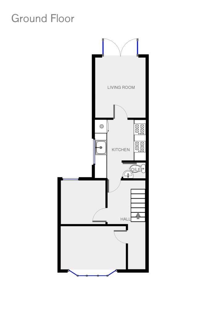 NEW 56, Gelligaer Street, Cardiff floorplan