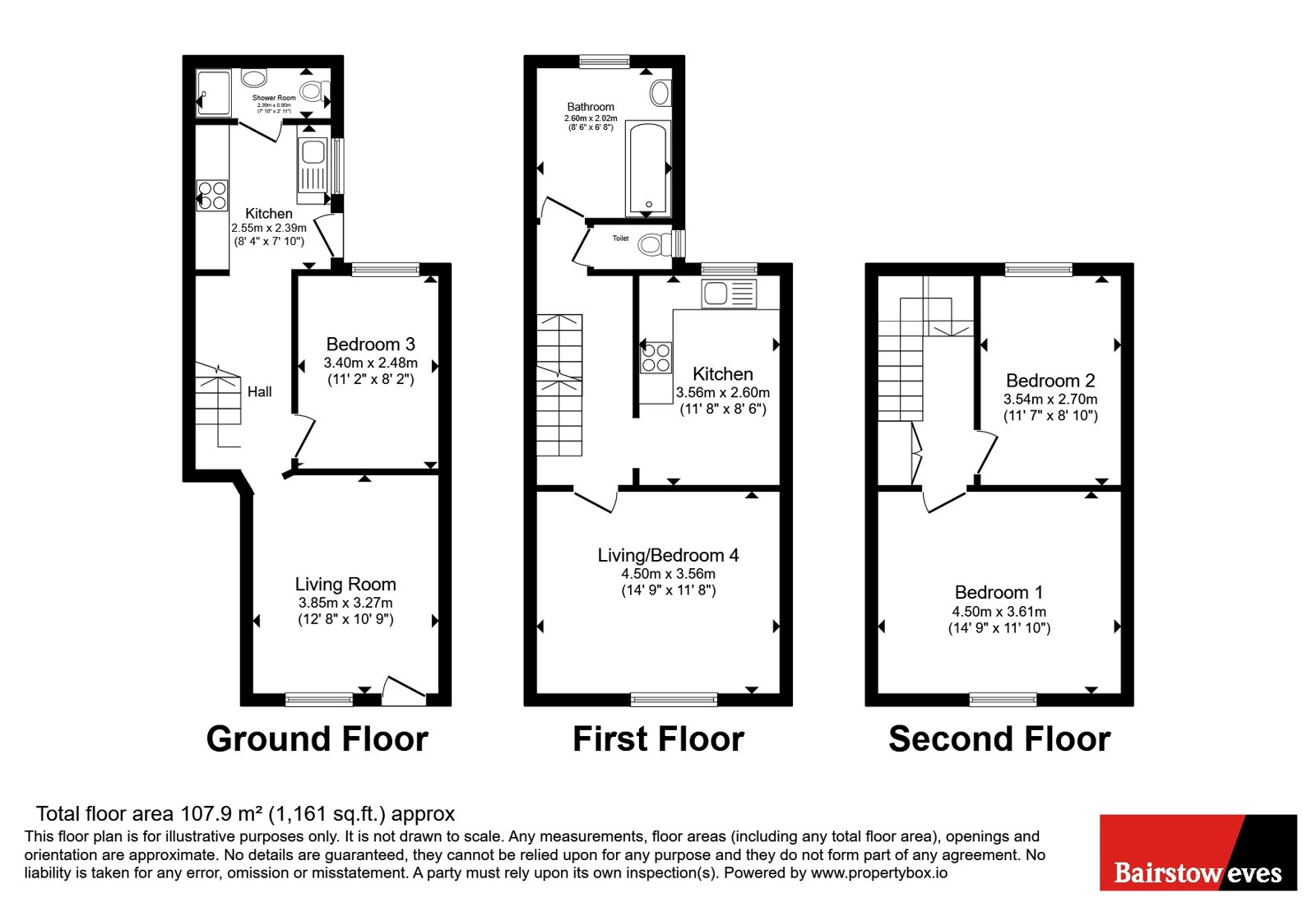 94, Black Bull Road, Kent floorplan
