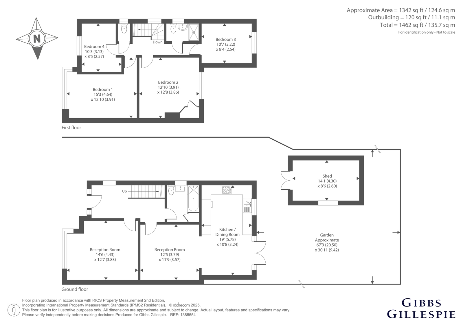 143, Cowley Road, Middlesex floorplan