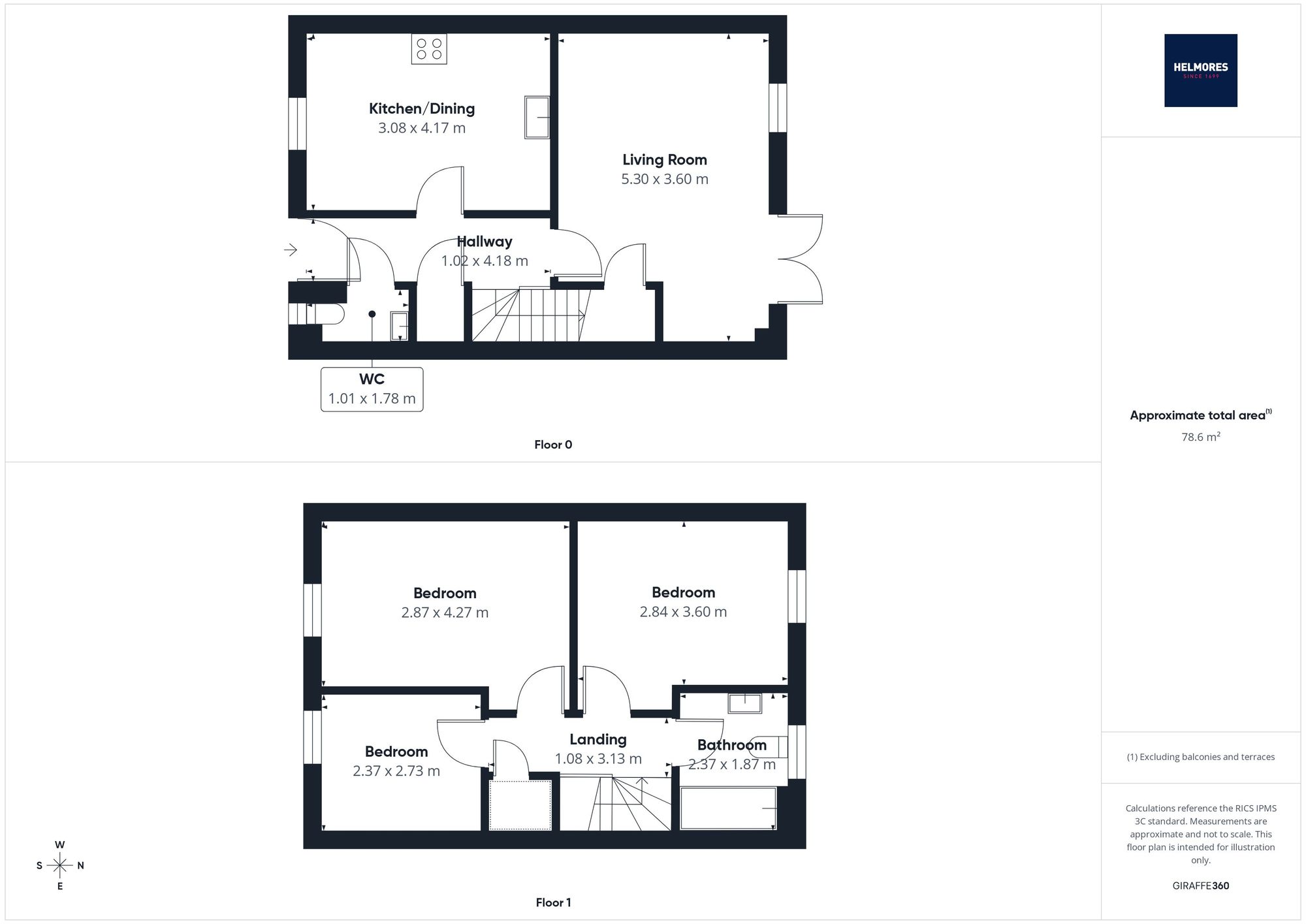 39 Molyneux Drive, Crediton floorplan