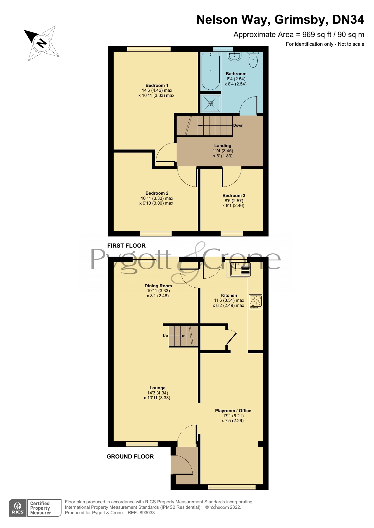 Nelson Way, Grimsby DN34, 3 bedroom linkdetached house for sale