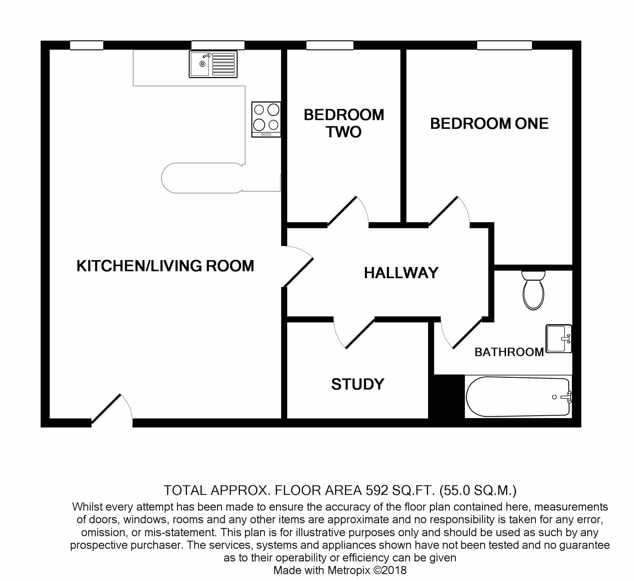 2 Bedrooms Flat to rent in Talbot Yard, Melbourn Street, Royston SG8